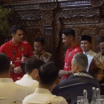 Marselino dan Nadeo 'Biduan Timnas" Nyanyi Lagu Favorit Prabowo saat Jamuan Makan Siang
