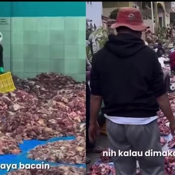 Fenomena Lautan Daging Kurban Terbanyak di Indonesia
