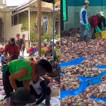 Desa Batur Viral! Catat Kurban Terbanyak se-Indonesia 197 Sapi dan 523 Domba!