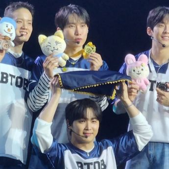 Minta Maaf Usai Operasi Kaki dan Suara Hilang, 2 Member BTOB Tetap Maksimal di Jakarta