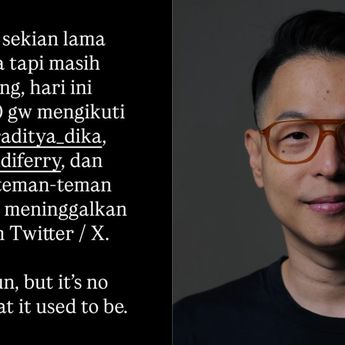 Ernest Prakasa Pamit Tinggalkan Twitter Usai Sentil Hadiah Rolex untuk Timnas Indonesia
