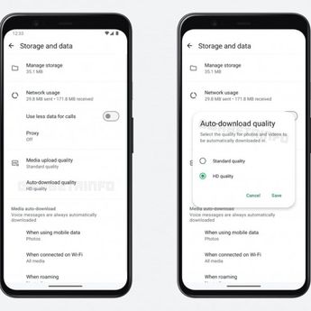 Kini Pengguna WhatsApp Bisa Atur Kualitas Foto dan Video yang Diunduh Otomatis