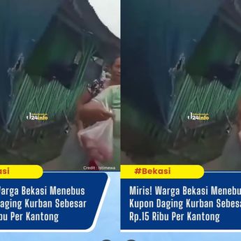 Gila! Daging Kurban Dijual Rp15 Ribu Per Kantong