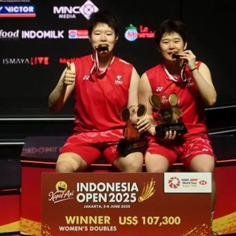 Liu Sheng Shu/Tan Ning gondol gelar Indonesia Open 2025