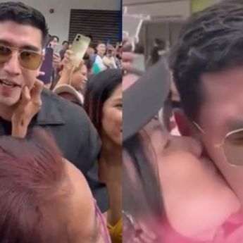 Verrell Bramasta Kena Cium dan Cakar Penggemar Saat Berlibur ke Singapura