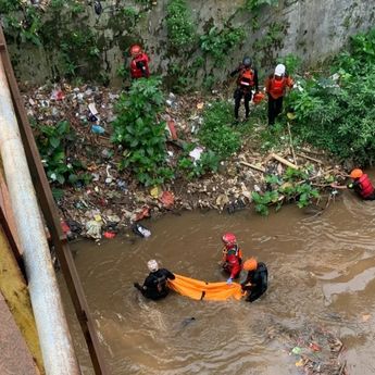 Fakta Mengerikan Balita yang Tercebur di Sungai Kalibaru Depok Ditemukan Tak Bernyawa