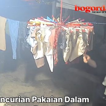 Ternyata Ini Pelaku Pencurian Celana Dalam Resahkan Warga Bogor