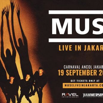 Muse Siap Guncang Jakarta 19 September, Tiket Dijual Mulai Rp1,7 Juta