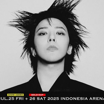 Konser G-Dragon di Jakarta Tambah Hari, Jadi 25-26 Juli 2025