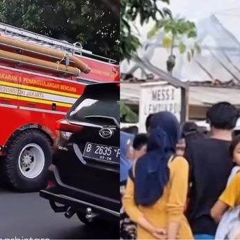 Kebakaran Hebat Hanguskan Rumah di Lebak Bulus, Bikin Macet Lalu Lintas