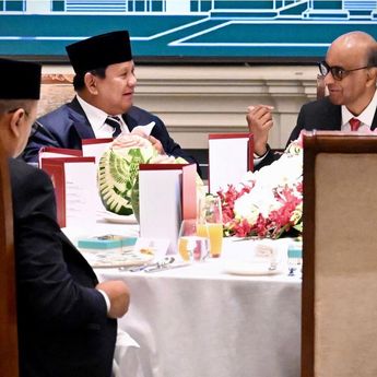 Momen Prabowo dan Presiden Singapura Rayakan Eratnya Persahabatan 2 Negara dalam Jamuan Santap Siang Kenegaraan