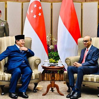 Gelar Courtesy Call, Prabowo dan Tharman Bahas Fase Baru Hubungan Indonesia–Singapura
