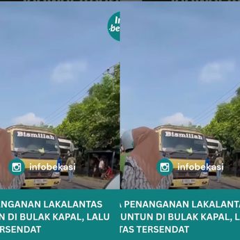 Tabrakan Beruntun di Bekasi Timur Bikin Macet Parah Siang Ini