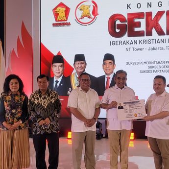 Dimpos Tampubolon Resmi Gabung Partai Gerindra, KTA Diserahkan Langsung oleh Ahmad Muzani