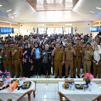 Bangun Generasi Unggul, Sosialisasi MBG Hadir di Sukarame Lampung