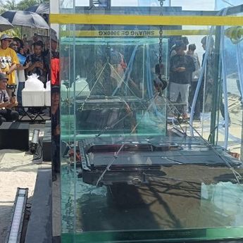 Uji Ekstrem Baterai Chery Super Hybrid, 48 Jam Direndam Air Laut