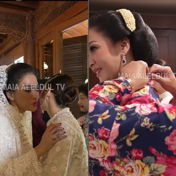 Postingan Maia Estianty Pakai Kalung Seharga Miliaran Rupiah di Depan Ahmad Dhani