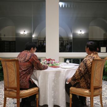 Prabowo dan PM Wong Jalin Keakraban Lewat Makan Malam Pribadi di Sri Temasek