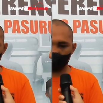 VIDEO: Tampang Pembunuh Wanita Tanpa Busana di Pasuruan