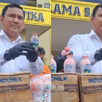 Polresta Bogor Kota Bongkar Peredaran Susu Indomilk dengan Label Kedaluwarsa Palsu