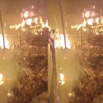 Kebakaran Mengerikan Hanguskan Kos-kosan di Pesanggrahan