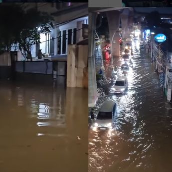 VIDEO: Banjir Genangi Cipulir dan Kawasan Jaksel