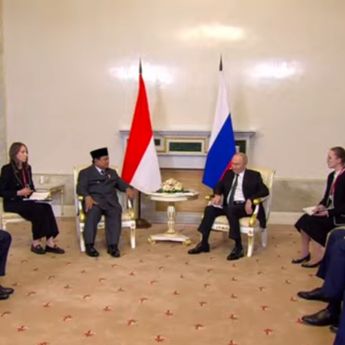 Putin Terima Kunjungan Resmi Prabowo di Istana Konstantinovsky Rusia