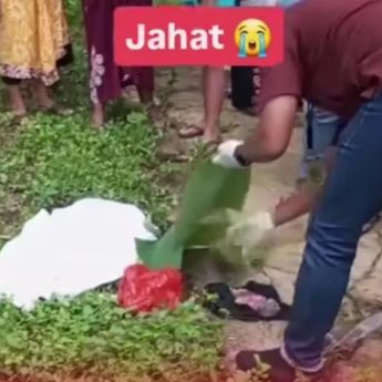 Janin Bayi Ditemukan di Tumpukan Sampah di Pondok Aren Tangsel