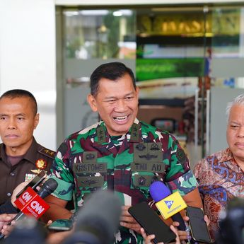 Kapuspen TNI Kunjungi Kejagung, Bahas Koordinasi Pengamanan dan Isu Terkini