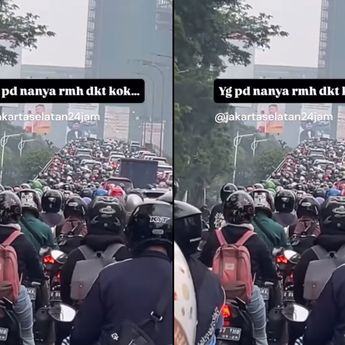 VIDEO: Macet Horor di Jalan TB Simatupang Pagi Ini