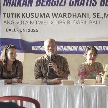 DPR RI bersama BGN Gelar Sosialisasi Program MBG di Desa Adat Denpasar