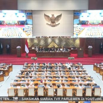 DPR Gelar Rapat Paripurna, Cuma 320 Orang Hadir dari 579 Anggota