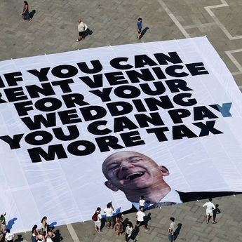 Pernikahan Mewah Jeff Bezos di Venesia Dikecam, Aksi Protes Meluas