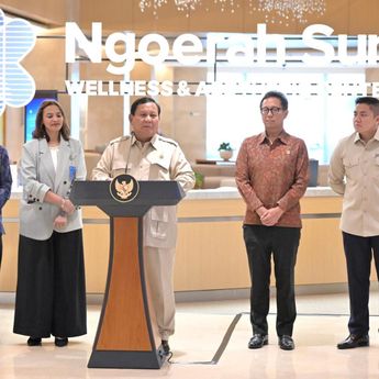 Resmikan Ngoerah Sun Wellness, Prabowo: Layanan Tak Kalah dengan Luar Negeri