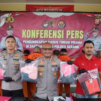 Gercep, Polres Serang Tangkap 14 Pelaku Pencabulan dalam Sepekan