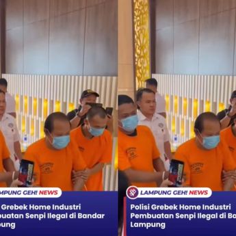 VIDEO: Tampang Para Pelaku Pembuat Senpi Ilegal