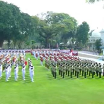 Prabowo Terima Kunjungan PM Malaysia di Istana Merdeka