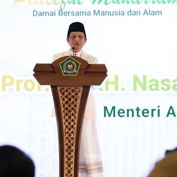 Pesan Menag pada Peserta Nikah Masal di Istiqlal