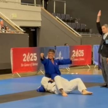 Jenderal Polri Sukses Raih Emas di Kompetisi Judo Antarpolisi Dunia