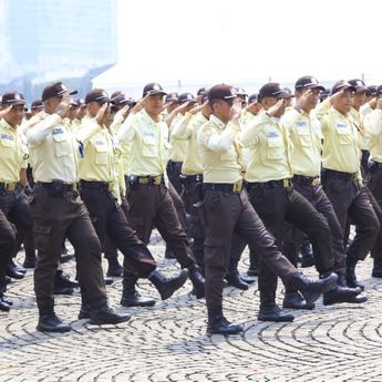 Satpam Bakal Ikut Devile Hari Bhayangkara di Monas