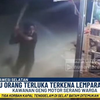Geng Motor Serang Pemuda di Gowa, Satu Orang Terluka