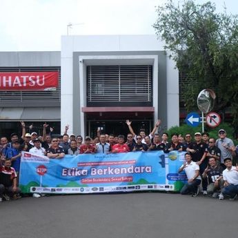 Daihatsu dan Komunitas Bersatu Wujudkan Etika Berkendara demi Keselamatan Bersama