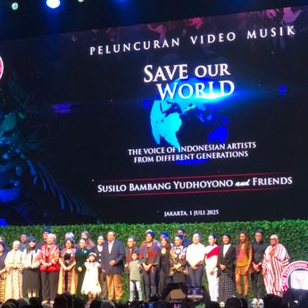 SBY Rilis Video Musik 'Save Our World', Kolaborasi 35 Penyanyi dari Berbagai Generasi dan Genre