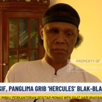 Sisi Lain Panglima GRIB Hercules, Bangun Masjid Muat Sampai 200 Lebih