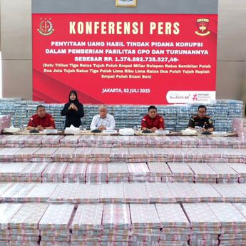 Lagi! Kejagung Sita Rp1,3 Triliun di Kasus di Kasus Korupsi CPO