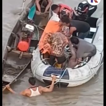 Minta Direkam Saat Berenang Seberangi Sungai, Remaja di Sumbar Tewas Tenggelam