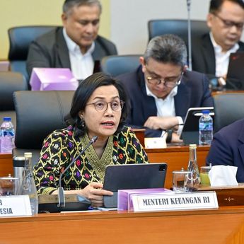 Sri Mulyani Sebut Belanja Negara Semester I 2025 Capai Rp1.407,1 Triliun