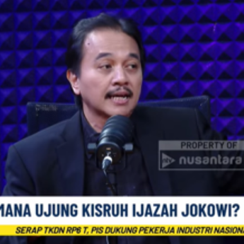 Debat Panas Roy Suryo vs Jokowi Mania, Roy: UGM Saja Cuma "Meyakini" Kok, Asli Dari Mana?
