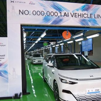 Xpeng Resmi Mulai Prduksi Mobil Listrik Pertama di Indonesia
