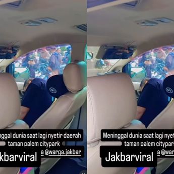 Pria Tewas Saat Sedang Nyetir di City Park Taman Palem Pagi Ini